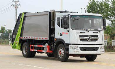 程力威牌CLW5160ZYSKL6壓縮式垃圾車(chē)