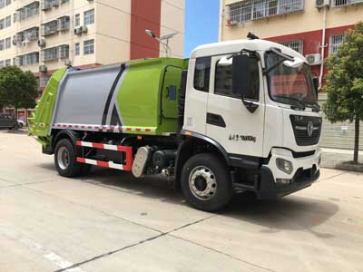 程力威牌CLW5181ZYSD6壓縮式垃圾車(chē)