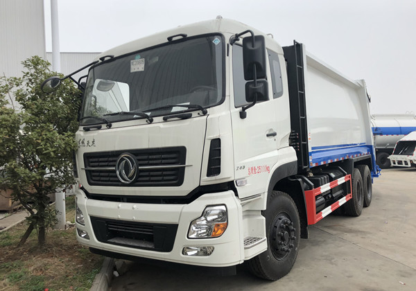 東風(fēng)天龍18-20方壓縮式垃圾車(chē)