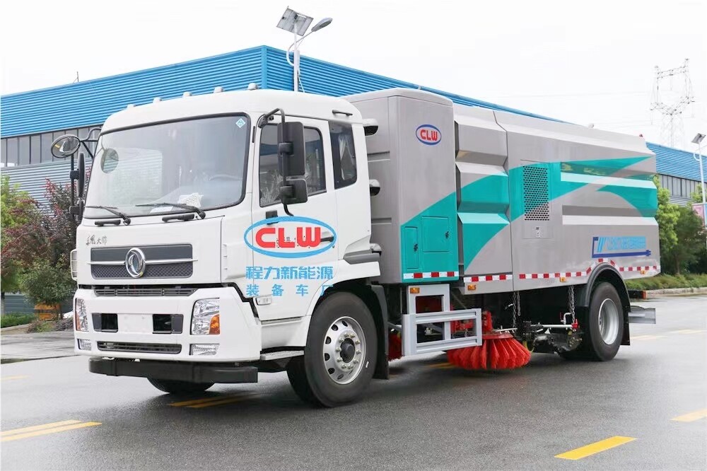 東風(fēng)天錦新能源純電動(dòng)洗掃車(chē)