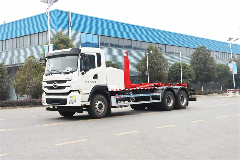 比亞迪T9純電動(dòng)勾臂垃圾車(chē)