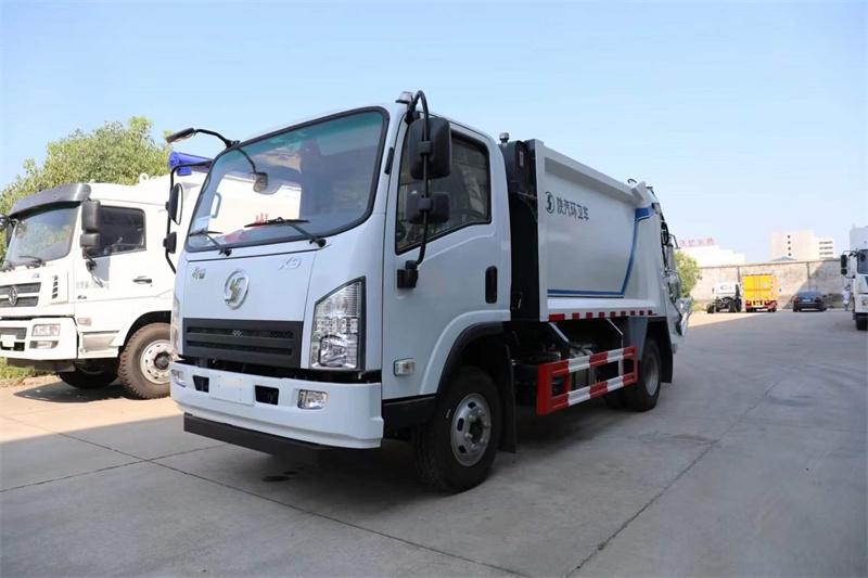 陜汽軒德8方壓縮垃圾車(chē)