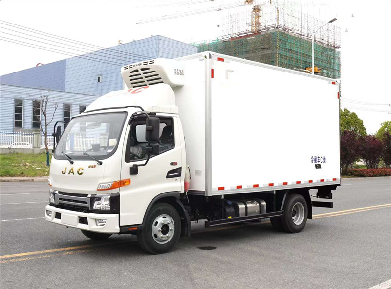 國(guó)六藍(lán)牌江淮帥鈴E冷藏車(chē)