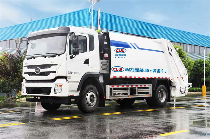 12方比亞迪T8純電動(dòng)壓縮垃圾車(chē)