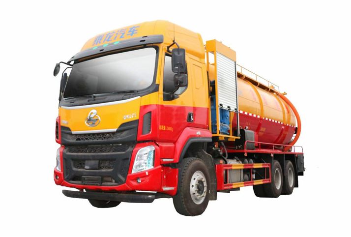柳汽乘龍后八輪市政搶修救援車(chē)