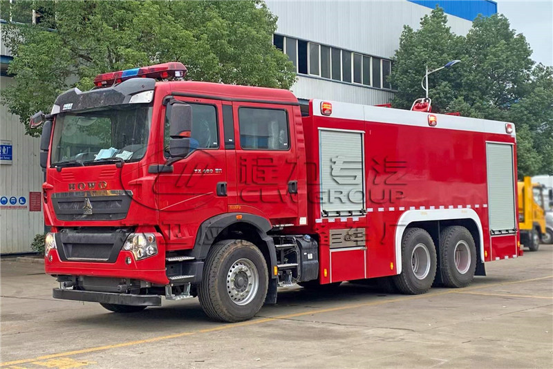 程力豪沃12噸水罐消防車(chē)