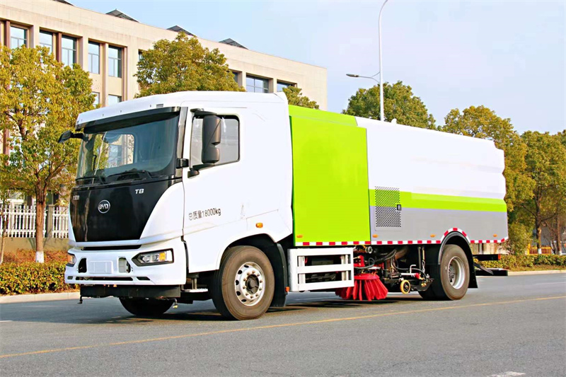 比亞迪純電動(dòng)洗掃車(chē)