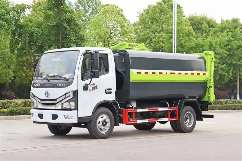 國(guó)六東風(fēng)藍(lán)?牌自裝?卸垃?圾車